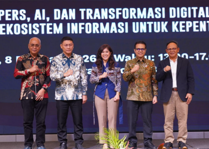 Menkomdigi Tegaskan Kolaborasi Pers dan AI Jadi Kunci Hadapi Disinformasi Digital