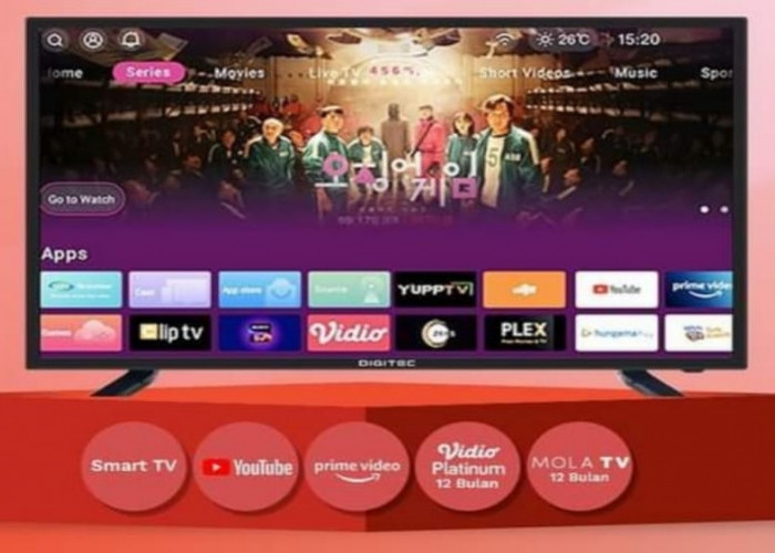 Harga Mulai Rp1 Jutaan, Smart TV Digitec Sajikan Hiburan Tanpa Batas