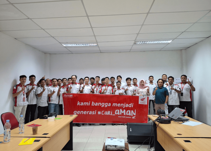 Cari Aman, Astra Motor Bengkulu Gelar Edukasi Safety Riding untuk Jaringan Honda