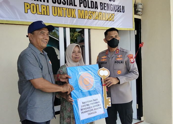 Bedah Rumah Polda Bengkulu Tembus 80 Unit, Kolaborasi Polri dan Pemda Bantu Warga Kurang Mampu