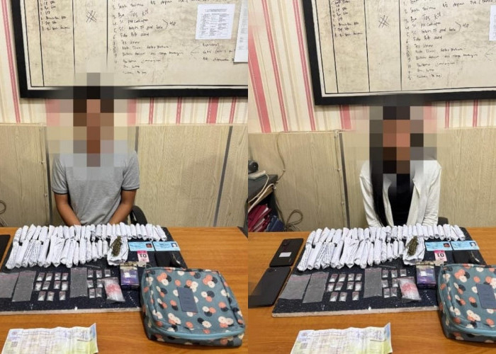 Kejar-kejaran di Bengkulu Berujung Temuan 62 Paket Sabu dan Ganja