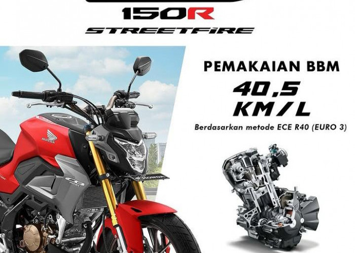 Rahasia Berkendara Nyaman Tanpa Boros BBM dengan All New CB150R Streetfire
