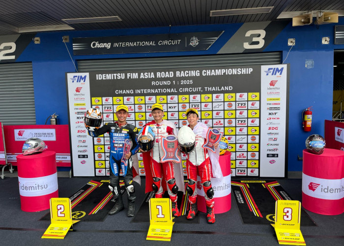 Dominasi Podium, Astra Honda Raih Kemenangan Ganda di ARRC Buriram