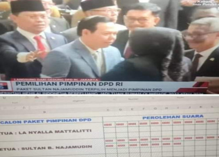 Selamat! Sultan Bachtiar Najamudin Terpilih Sebagai Ketua DPD RI Periode 2024-2029