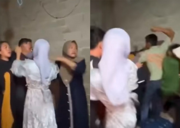 Pernikahan Berujung Kekerasan! Pengantin Dikeroyok, Rumah Diserbu Massa