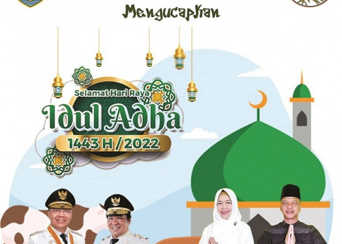DLHK Provinsi Bengkulu Mengucapkan Selamat Hari Raya Idul Adha 1443 H