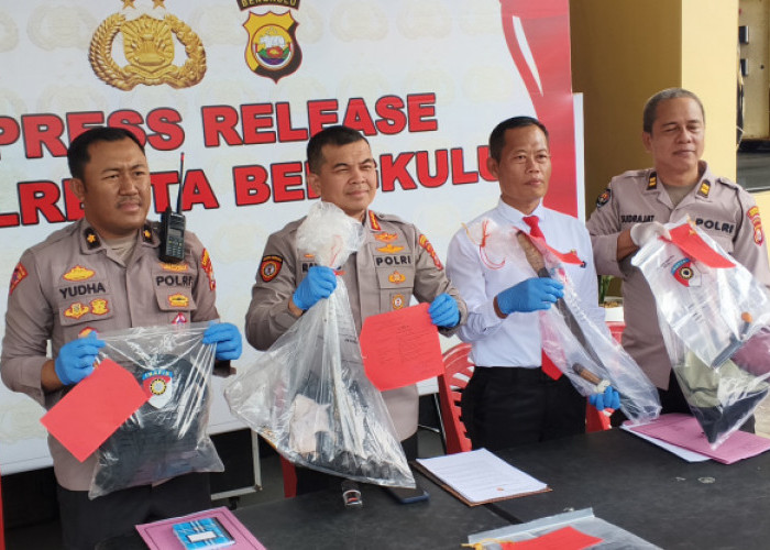 Geber Knalpot Berujung Maut, Remaja di Bengkulu Tewas Ditusuk, Polresta Bengkulu Amankan 3 Pelaku