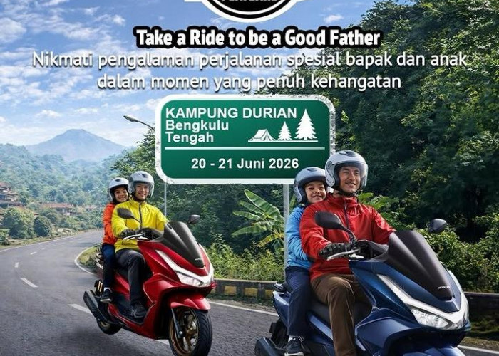 Rayakan Kebersamaan Ayah dan Anak, Astra Motor Bengkulu Gelar PCX 160 Bikers Playland di Kampung Durian