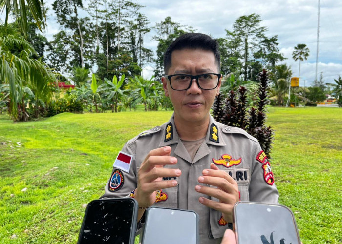 Satgas Damai Cartenz Amankan Terduga Wadanyon HSSBI di Yahukimo