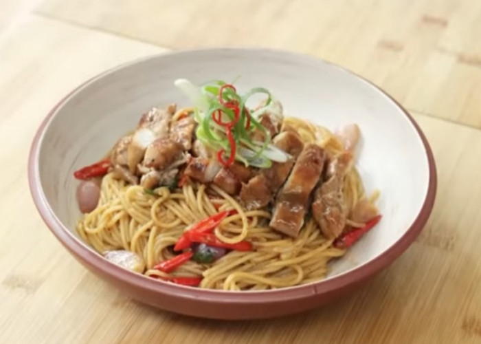 Resep Spaghetti Oriental ala Chef Devina Hermawan dengan Cita Rasa Manis dan Gurih