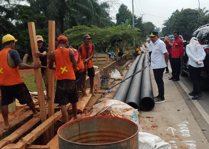 SPAM IKK Pinang Raya Dikebut, Wagub Bengkulu Tekankan Kualitas Jaringan Air Bersih