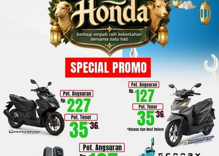 Astra Motor Bengkulu Hadirkan Promo Spesial Iduladha 1447 H, Angsuran Motor Makin Ringan
