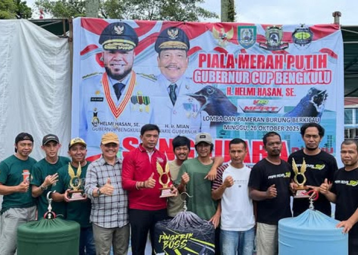 Piala Merah Putih Gubernur Cup Bengkulu 2025: Ajang Bergengsi Pecinta Burung dan Penggerak Ekonomi Kreatif!