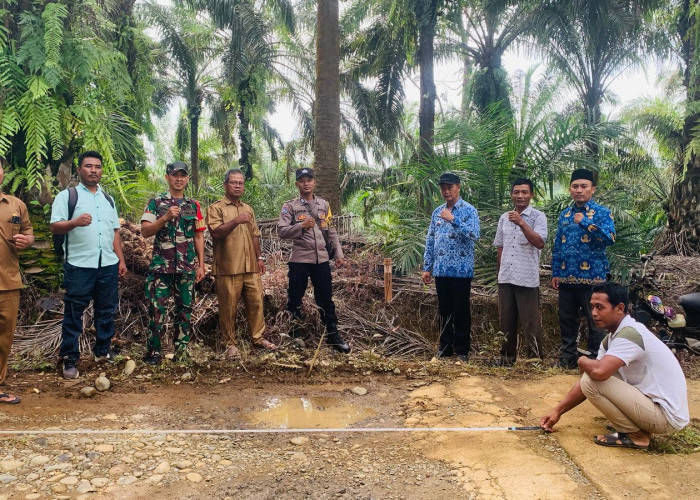 Pemdes Sumber Mulya Mulai Pembangunan Infrastruktur, Sukses Laksanakan Titik Nol Tahap Pertama 2025