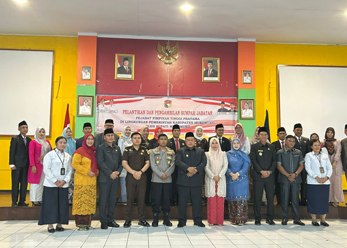 Lengkap, Ini Daftar 10 Pejabat Eselon II Definitif Pemkab Mukomuko