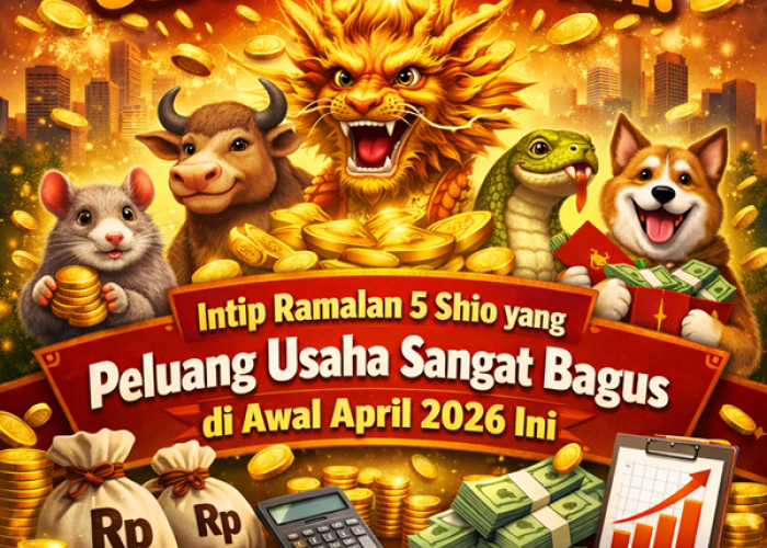 Cuan Melimpah! Intip Ramalan 5 Shio yang Peluang Usaha Sangat Bagus di Awal April 2026 Ini