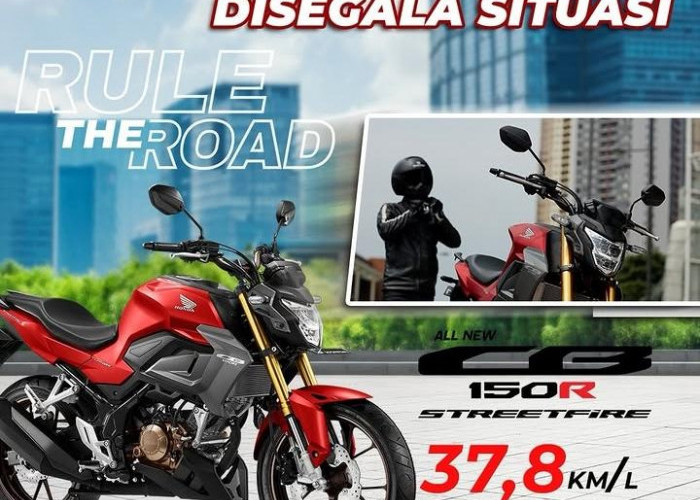 All New CB150R Streetfire, Motor Sport Andalan yang Siap Menemani Mobilitas Harian