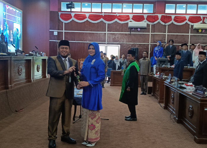 Lengkapi Kursi DPRD Kota Bengkulu, Fenty Wisnuwardhani Dilantik PAW
