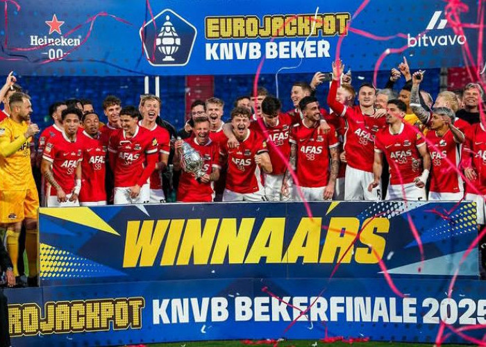 Raih Gelar Kelima, AZ Alkmaar Pastikan Diri sebagai Raja Baru Piala Belanda