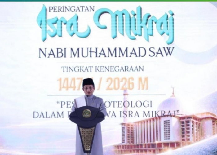 Isra Mikraj 1447 H, Menag Serukan Pertobatan Ekologis dan Kepedulian Lingkungan