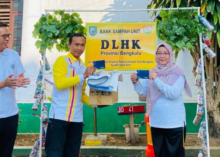 Launching ! Bank Sampah Unit DLHK Provinsi Bengkulu Mulai Beroperasi