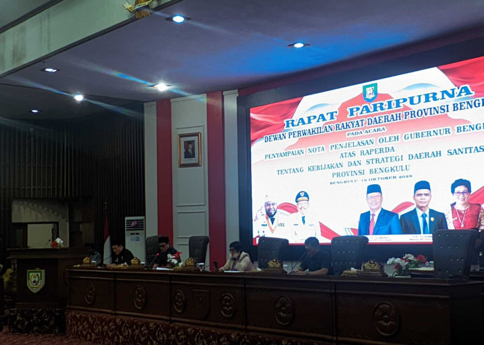 Pemprov Bengkulu Usulkan Perda Sanitasi, Rumah Sakit hingga Hotel Bakal Diatur Kelola Limbah