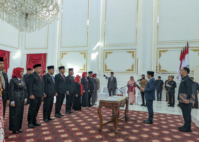 Resmi Dilantik, Ini Nama-nama 10 Pejabat Baru Eselon II Pemkot Bengkulu