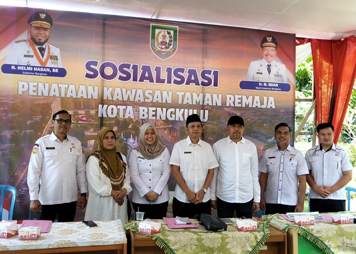 Pemprov Bengkulu Segera Realisasikan Penataan Taman Remaja, Disiapkan Jadi Ikon Ruang Terbuka Hijau Baru