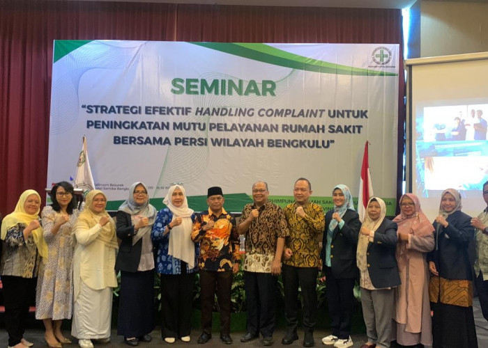 Lewat Seminar Handling Complaint, Pemkot Bengkulu Dorong Respons Cepat dan Akurat di Rumah Sakit