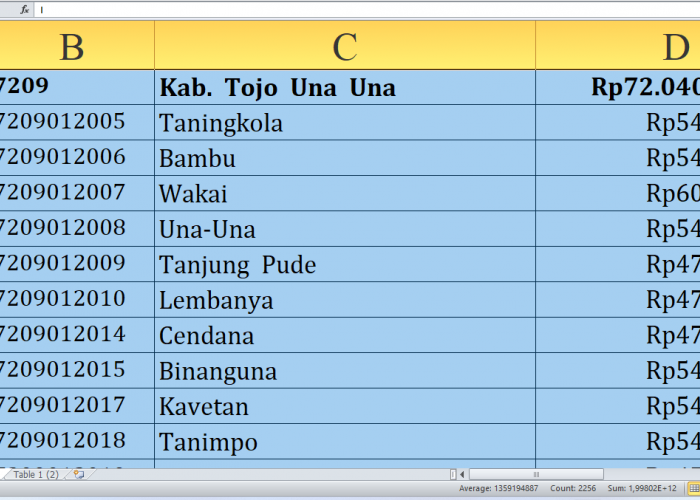 Rincian Dana Desa 2025 Tojo Una Una Provinsi Sulawesi Tengah Rp106,5 Miliar: Ini Detail Lengkap