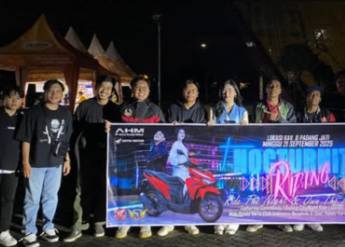 NOCTURNITY RIDING 2025 Honda Vario Bengkulu: Malam yang Penuh Energi dan Kebersamaan