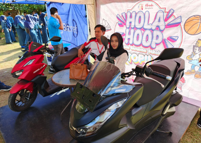 Kesempatan Emas! Promo Spesial Motor Matic Besar Honda di Holahoop SMAN 7 Bengkulu