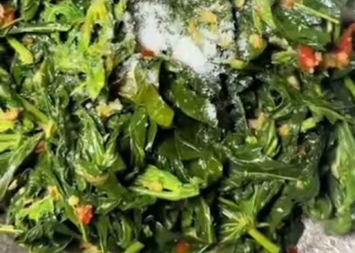 Resep Tumis Daun Ubi Sederhana: Lauk Rumahan Gurih, Praktis dan Bikin Nambah