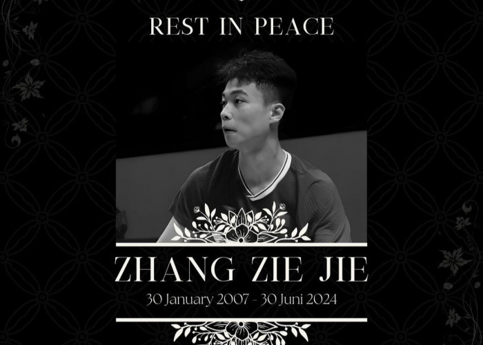 Dunia Bulutangkis Berduka, Zhang Zie Lie Meninggal Dunia saat Bertanding, Apa Penyebabnya?