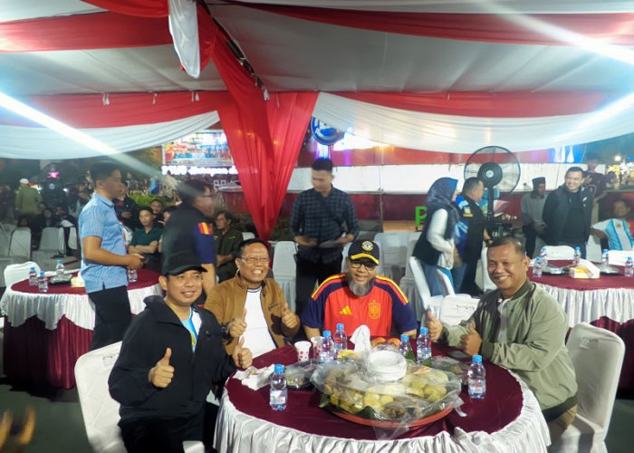Simpang Lima Bengkulu Dipadati Ribuan Warga, Nobar Final Piala Dunia 2026 Jadi Panggung Persatuan