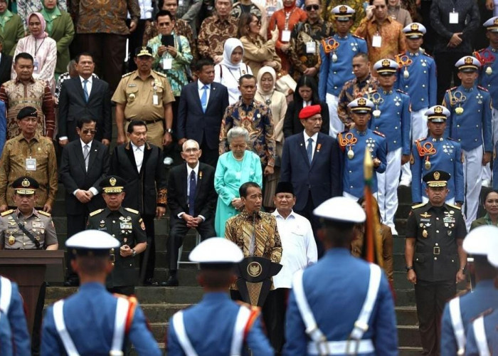 Jokowi dan Prabowo Resmikan Graha Utama Akademi Militer di Magelang, Boyong Sejumlah Selebritas Tanah Air