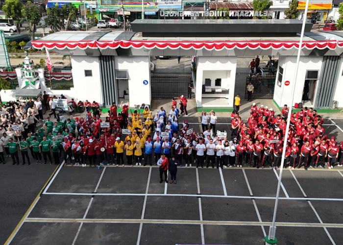 Semarak Harlah ke-80 Kejaksaan RI, Pekan Olahraga Satukan Jajaran Adhyaksa Bengkulu