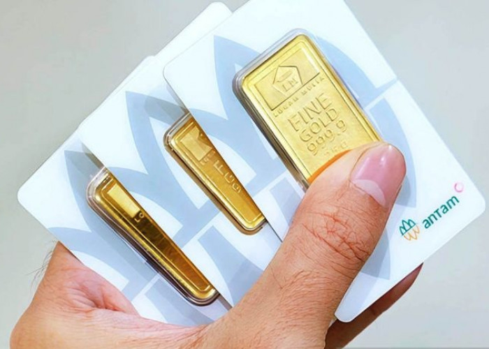 Harga Emas Antam Anjlok Rp20.000, Kini Berada di Level Rp2.868.000 Per Gram