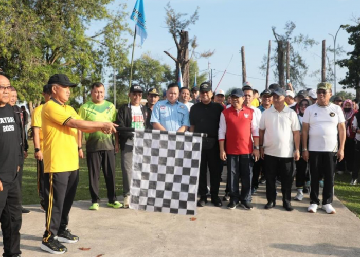 May Day 2026 di Bengkulu Meriah, Kapolda Jalan Santai Bersama Buruh Perkuat Kebersamaan