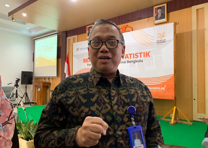 BPS: Perekonomian Bengkulu Tumbuh 4,62 Persen pada Tahun 2024, Sektor Akomodasi Tertinggi