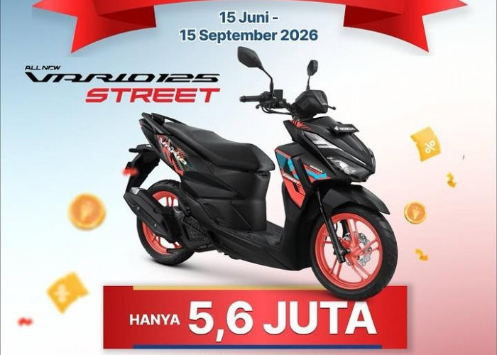 HUT Astra Motor ke-56, Kesempatan Bawa Pulang Honda Vario 125 Hanya Rp5,6 Juta