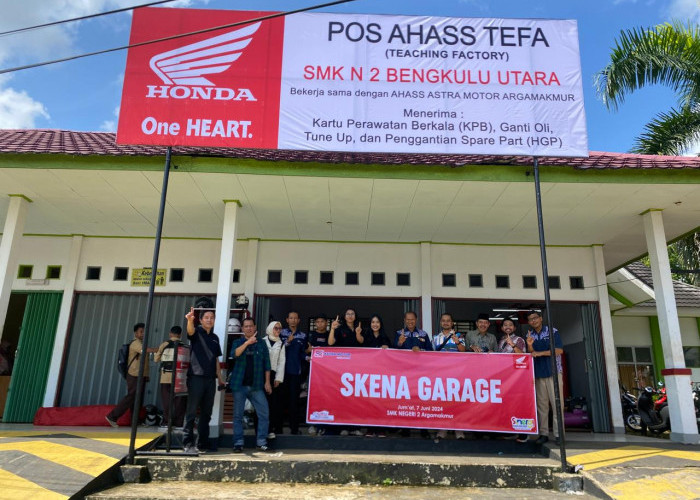 Ajak Jurnalis Merasakan Langsung Beri Pelayanan Pada Konsumen, Astra Motor Bengkulu Adakan 'Skena Garage'
