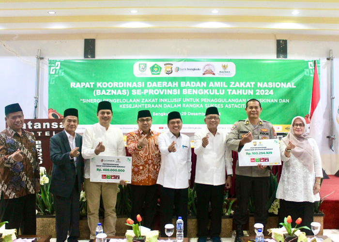 Baznas Bengkulu Siap Dorong Lonjakan Zakat 2025, Kepala Daerah Baru Jadi Fokus