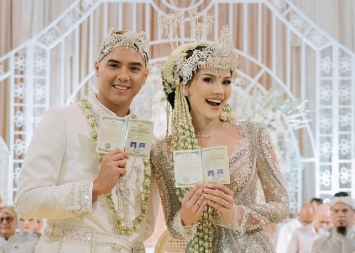 Al Ghazali dan Alyssa Daguise Resmi Menikah, Cinta yang Disatukan dalam Ikatan Suci