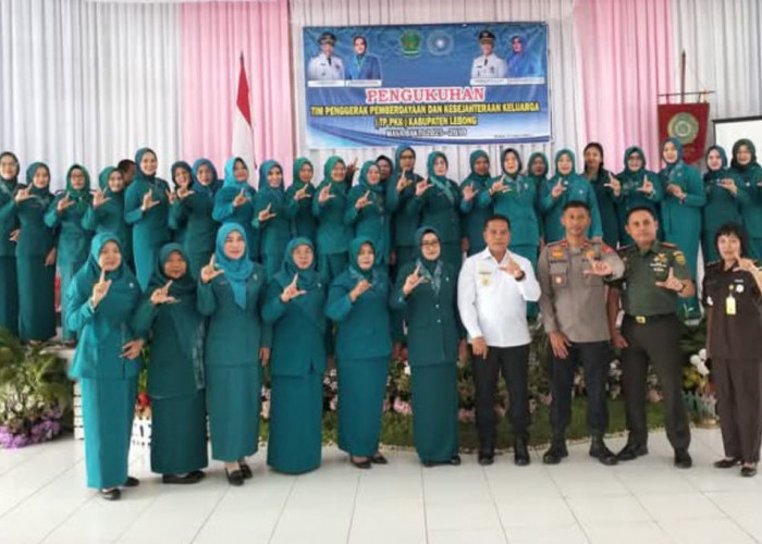 Dian Rismawati Ajak Pengurus PKK Lebong Bekerja Ikhlas dan Jadi Teladan Masyarakat