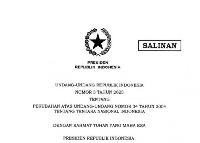UU TNI Terbaru Resmi Disahkan: Perluasan Tugas, Jabatan di Lembaga Sipil, dan Usia Pensiun Diperpanjang