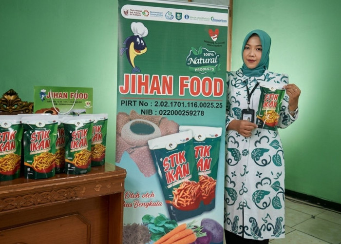 Dari Ikan Rucah Menjadi Berkah, Perjalanan Ema Membesarkan Jihan Food Bersama Rumah BUMN Bengkulu Selatan