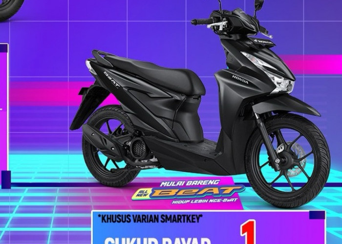 Promo Spesial Honda All New Beat Varian Smart Key, DP Rp1 Juta di Astra Motor Bengkulu