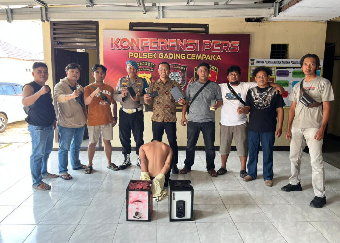 Aksi Pencurian di Gym Terbongkar, Polisi Bekuk Pelaku di Pagar Dewa, Akui Beraksi di Tiga TKP 
