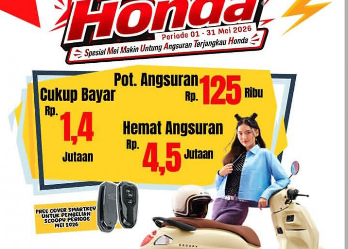 Astra Motor Bengkulu Hadirkan Promo Honda Scoopy dengan Cicilan Ringan Selama Mei 2026